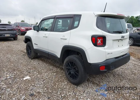 2018 Jeep Renegade Sport 4X4 from USA, damaged, VIN ZACCJBAB0JPJ45392